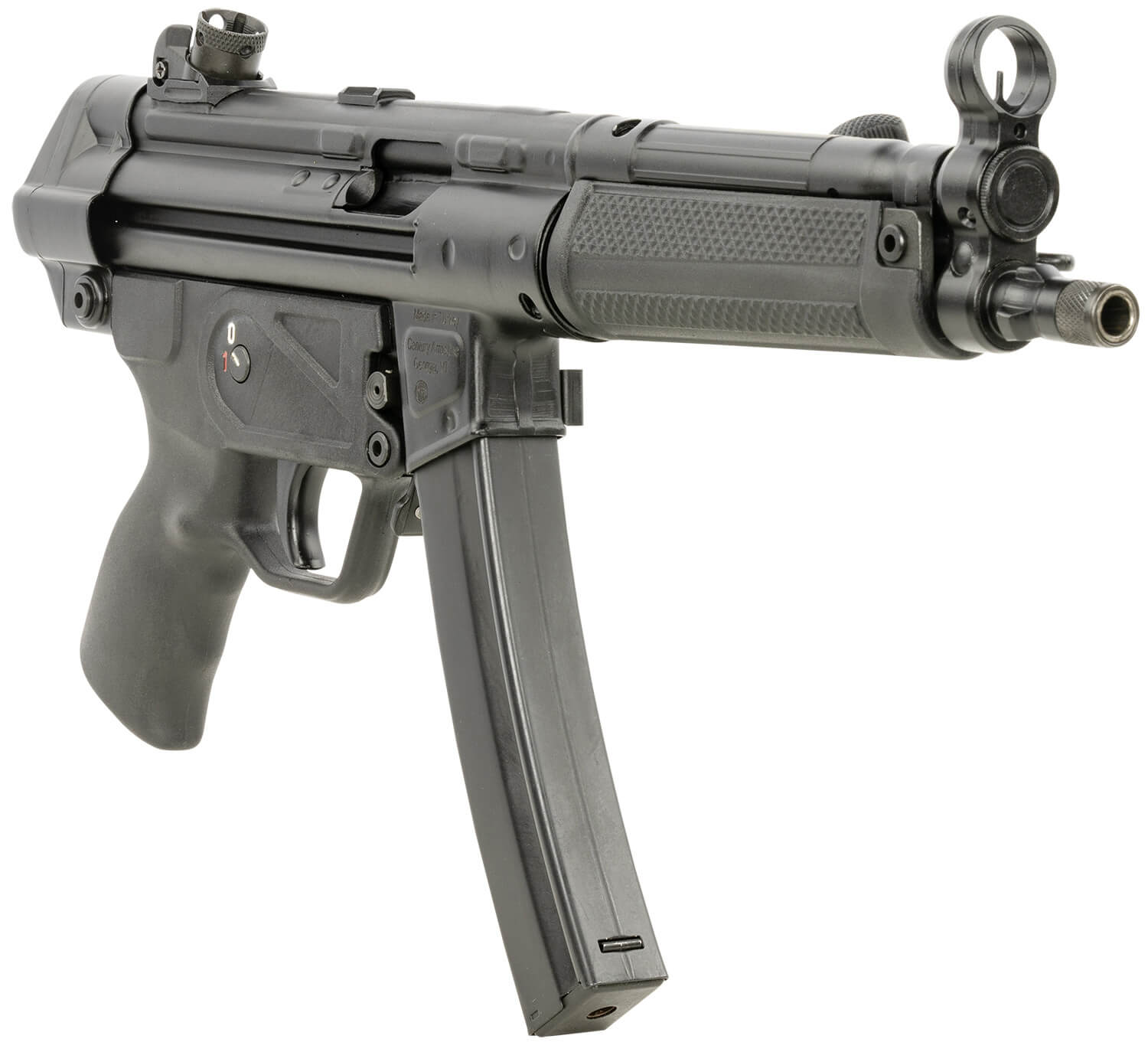 Century Arms HG6034ALN AP5 CORE 9mm Luger 30+1 8.90″ Threaded Barrel Black Stamped Metal Rec Fixed Front/Drum Rear Sights Includes Sling (1 Mag) Century Arms HG6034ALN AP5 CORE 9mm Luger 30+1 8.90″ Threaded Barrel Black Stamped Metal Rec Fixed Front/Drum Rear Sights Includes Sling (1 Mag)