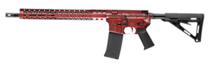 Black Rain Ordnance BROWTPRB Spec 15+ We The People 5.56x45mm NATO 30+1 16ā³ Red Battleworn with Deep Engraving 15ā³ Slim M-LOK Magpul Grip/Carbine Stock Castle Flash Hider Black Rain Ordnance BROWTPRB Spec 15+ We The People 5.56x45mm NATO 30+1 16ā³ Red Battleworn with Deep Engraving 15ā³ Slim M-LOK Magpul Grip/Carbine Stock Castle Flash Hider