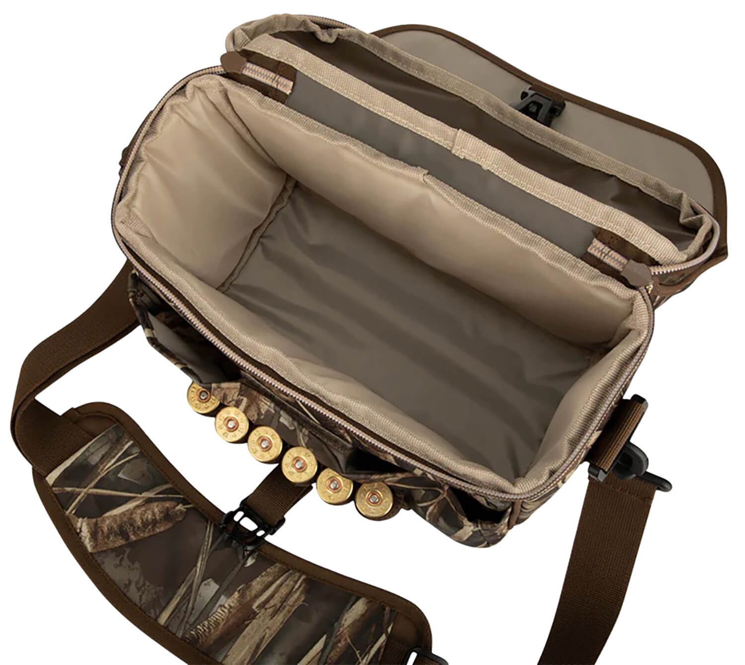 Drake Waterfowl DA1051006 Blind Bag Refuge Mossy Oak Bottomland HD-2 Zipper Closure Drake Waterfowl DA1051006 Blind Bag Refuge Mossy Oak Bottomland HD-2 Zipper Closure