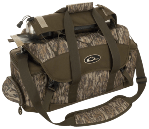 Drake Waterfowl DA2020006 Blind Bag (Large) Mossy Oak Bottomland Waterproof Nylon 18 Pockets Sunglass Pocket Thermos Sleeve Carry Handles/Adj. Strap Drake Waterfowl DA2020006 Blind Bag (Large) Mossy Oak Bottomland Waterproof Nylon 18 Pockets Sunglass Pocket Thermos Sleeve Carry Handles/Adj. Strap