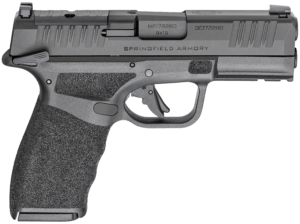 Springfield Armory HCP9379BOSPMS15 Hellcat Pro OSP Compact 9mm Luger 15+1 3.70″ Black Melonite Steel Barrel  Black Melonite Optic Ready/Serrated Slide  Black Polymer Frame w/Picatinny Rail  Adaptive Texture Grip
