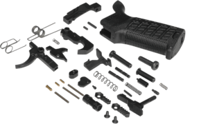 CMMG S5CA642 Zeroed Lower Parts Kit Black Grip Ambi Safety & Mag Catch Mil-Spec Trigger Fits AR-Platform/Mk4 CMMG S5CA642 Zeroed Lower Parts Kit Black Grip Ambi Safety & Mag Catch Mil-Spec Trigger Fits AR-Platform/Mk4