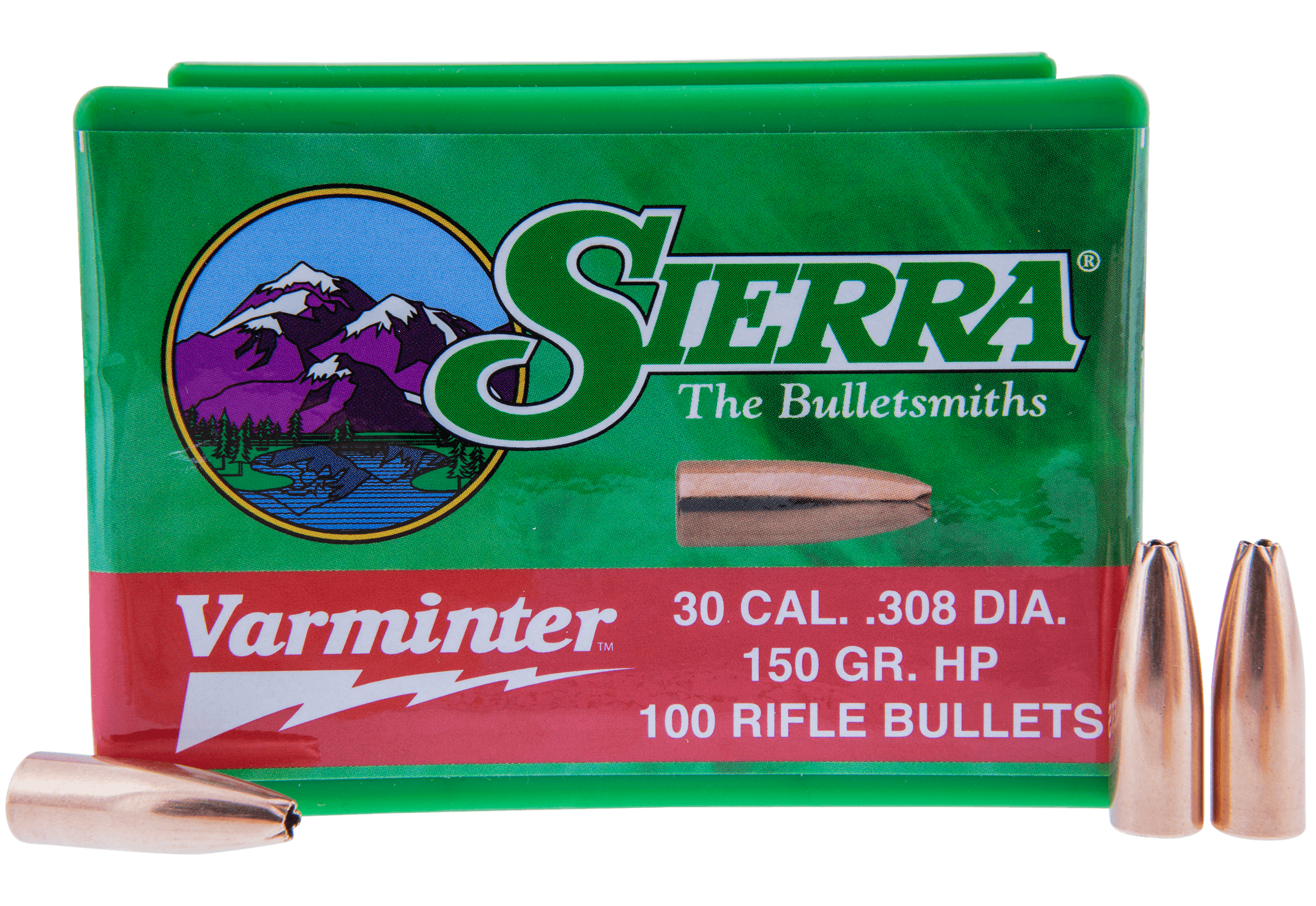 Sierra 2136 Varminter 308 Win 150 gr Hollow Point/ 100rd Box Sierra 2136 Varminter 308 Win 150 gr Hollow Point/ 100rd Box