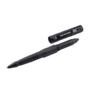 Guard Dog TPGDE1000BK Tactical Pen  Black Aluminum Includes Pocket Clip