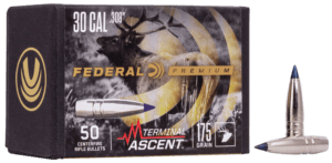 Federal PB308TA3 Premium Terminal Ascent Component 30 Cal .308 215 gr Terminal Ascent