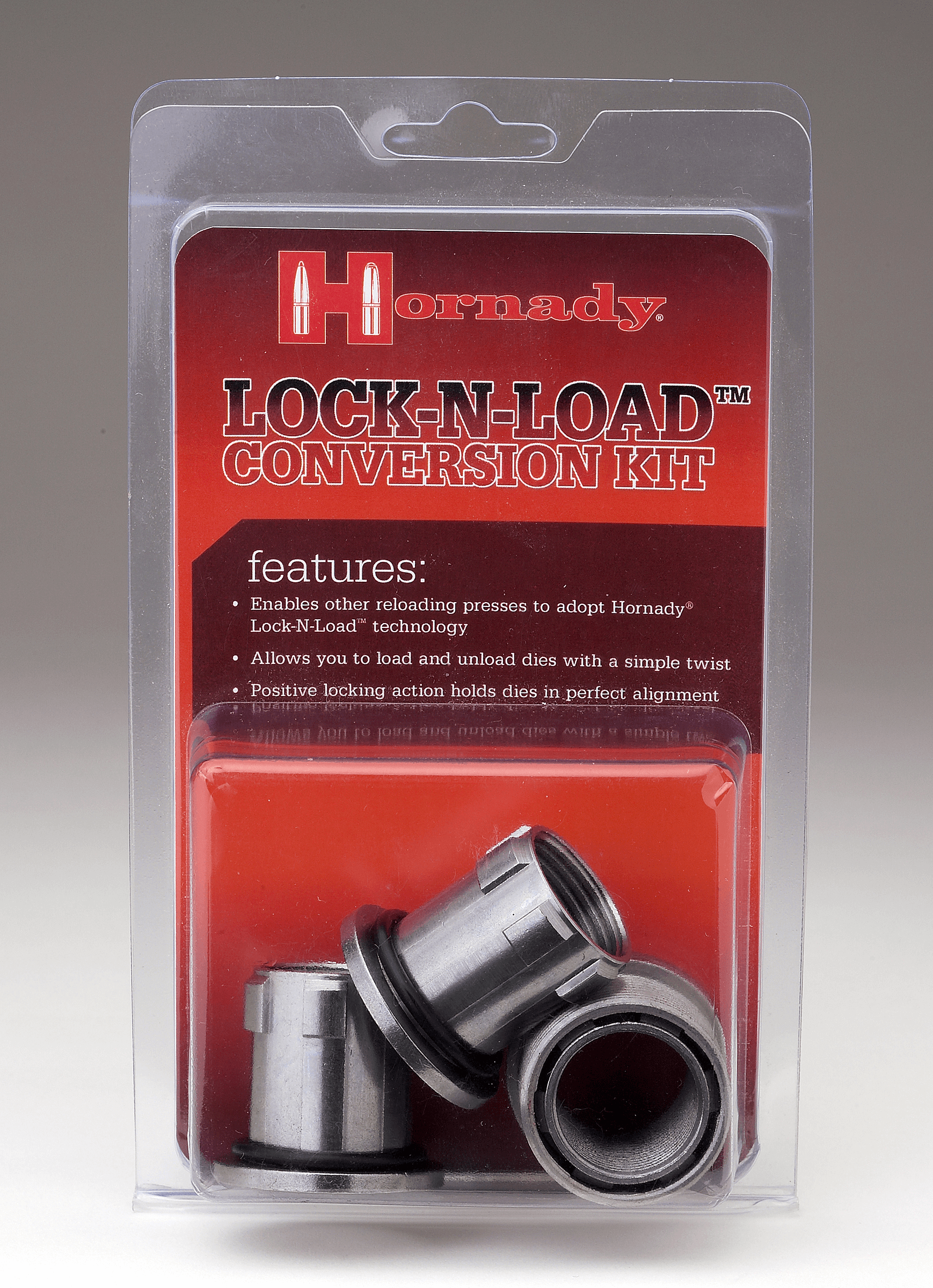 Hornady 044099 Lock-N-Load Conversion Kit Silver Multi Caliber Steel Hornady 044099 Lock-N-Load Conversion Kit Silver Multi Caliber Steel