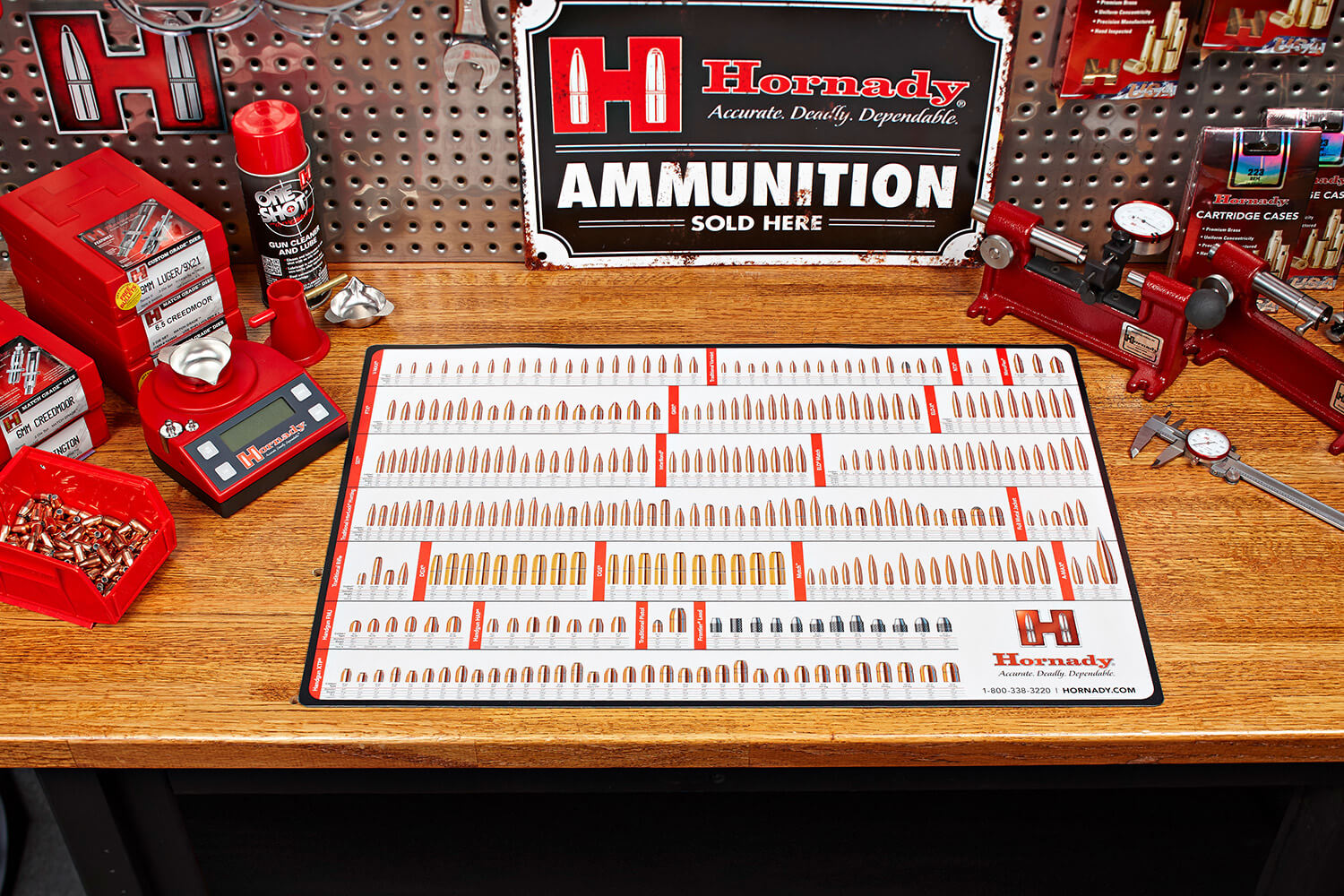 Hornady 99102 Reloading Counter Mat 26″ X 17″ Hornady 99102 Reloading Counter Mat 26″ X 17″