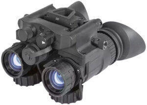 AGM Global Vision 14NV4122484011 NVG-40 NW1 Night Vision Binocular Black 1x 27mm  Gen 2+ White Phosphor Level 1  White Filter
