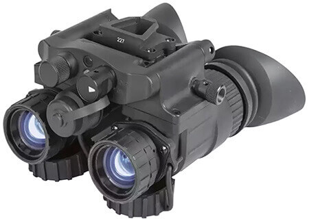 AGM Global Vision 14NV4123483111 NVG-40 3AL1 Night Vision Binocular Black 1x 27mm Gen 3 Auto-Gated Level 1 Green Filter - Image 2