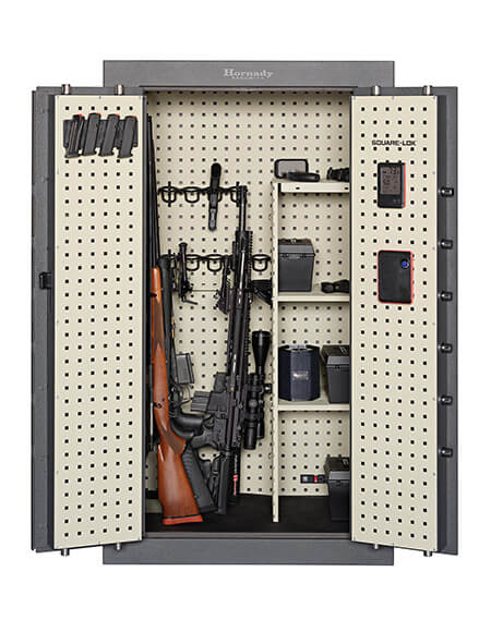 Hornady 95071 Mobilis Double Door Matte Grey 9 Gauge Steel Safe Hornady 95071 Mobilis Double Door Matte Grey 9 Gauge Steel Safe