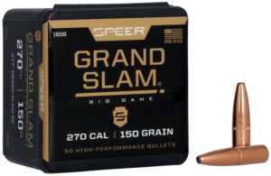 Speer 1608 Grand Slam  270 Cal .277 150 gr Soft Point 50rd Box/ 5 Case