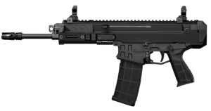 CZ-USA 91450 Bren 2 MS  5.56x45mm NATO 30+1 8.26″ Black Cold Hammer Forged Barrel & Frame  Black Stippled Polymer Grips Right Hand