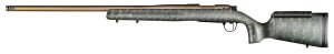 Christensen Arms 8010201200 Mesa Long Range Full Size 6.5 PRC 4+1 26" Burnt Bronze Cerakote Button Rifled Free Floating Steel Barrel Burnt Bronze Cerakote Aluminum Receiver Green w/Black/Tan Webbing Fixed Long Range Stock