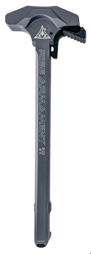 Rise Armament RA212GRY Extended Charging Handle RA-212 Gray Aluminum for AR-15