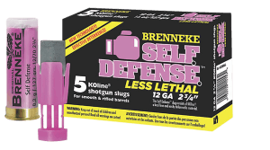 Brenneke SL122SDLL Self Defense  12 Gauge 2.75" 1/3 oz Sabot Slug Shot 5rd Box