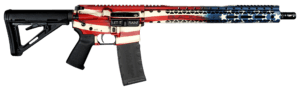 Black Rain Ordnance BROPATAMERICA Spec 15+ Patriot 5.56x45mm NATO 30+1 16ā³ American Flag 15ā³ Slim M-LOK Magpul Grip/Carbine Stock Black Rain Ordnance BROPATAMERICA Spec 15+ Patriot 5.56x45mm NATO 30+1 16ā³ American Flag 15ā³ Slim M-LOK Magpul Grip/Carbine Stock