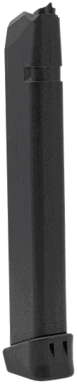 Kci Usa Inc KCIMZ008 Glock 33rd Extended 9mm Luger Compatible w/ Glock 17/26/19 Black Polymer