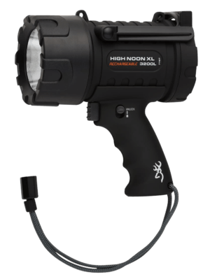 Browning 3717787 High Noon XL Spotlight Black | White 3200 Lumens Browning 3717787 High Noon XL Spotlight Black | White 3200 Lumens