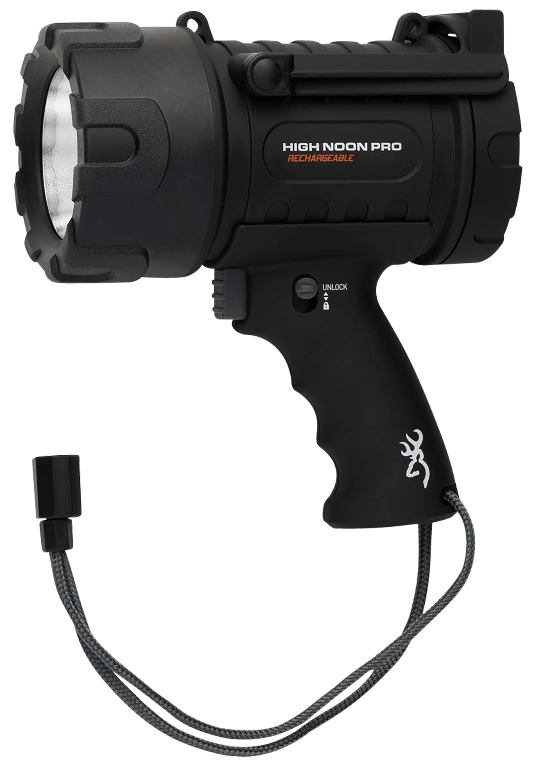 Browning 3717775 High Noon Pro USB Black 110-1400 Lumens White LED Polymer Browning 3717775 High Noon Pro USB Black 110-1400 Lumens White LED Polymer