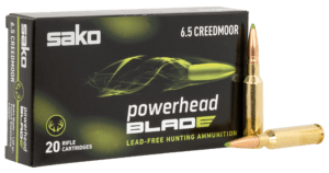 SAKO (TIKKA) PowerHead Blade 6.5 Creedmoor 120 gr 20rd Box SAKO (TIKKA) PowerHead Blade 6.5 Creedmoor 120 gr 20rd Box