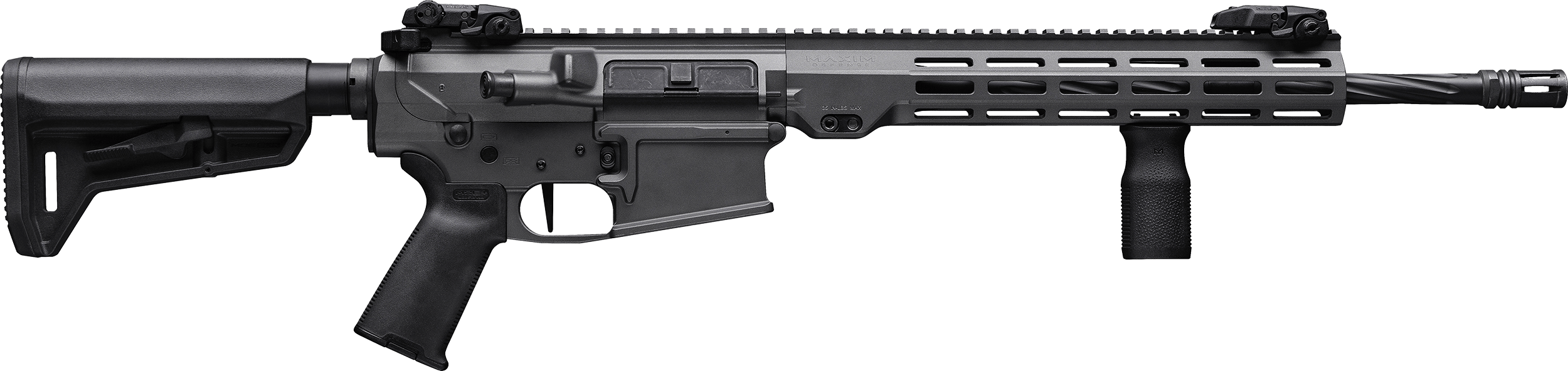 Maxim Defense MXM49689 MD10 L 6.5 Creedmoor 20+1 18″ Fluted Barrel Sniper Gray Rec/M-LOK Handguard Black Magpul Furniture SL-K Stock MVG Grip MBUS Sights Blackout Defense Flat Trigger Maxim Defense MXM49689 MD10 L 6.5 Creedmoor 20+1 18″ Fluted Barrel Sniper Gray Rec/M-LOK Handguard Black Magpul Furniture SL-K Stock MVG Grip MBUS Sights Blackout Defense Flat Trigger