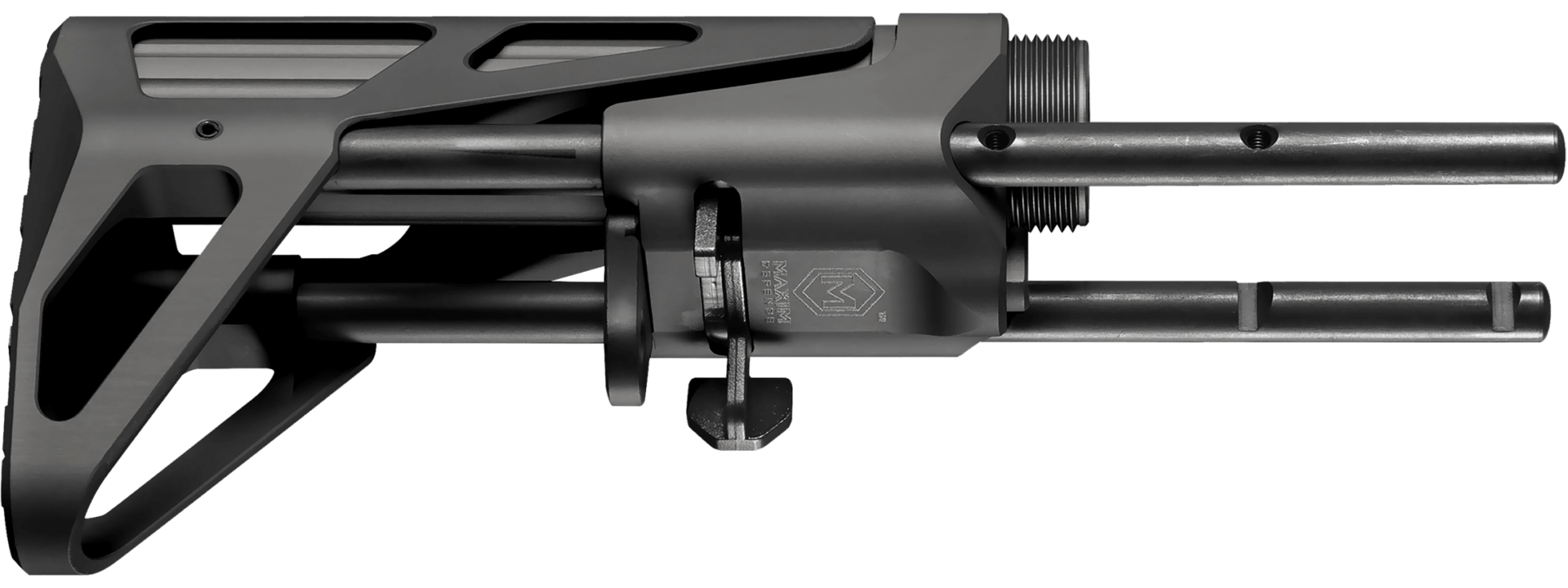 Maxim Defense MXM47617 CQB Gen 7 with Standard Buffer & Tube 4 Adj. Positions Black Anodized Aluminum Fits Fits Mil-Spec AR-15 Maxim Defense MXM47617 CQB Gen 7 with Standard Buffer & Tube 4 Adj. Positions Black Anodized Aluminum Fits Fits Mil-Spec AR-15