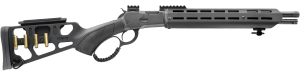 Chiappa Firearms 920434 92 TD AE Tactical Wildlands 44 Mag 5+1 16" Threaded Blued Barrel/Rec Black Furniture M-LOK Handguard Skeletonized Stock with Ammo Holder Wide Lever Optics Mount Paracord Sling