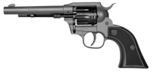 Diamondback DB053CA051 Sidekick Convertible 22 LR/22 Mag 9 Shot  5.50″ Dark Gray Cerakote Steel Barrel  Black Cerakote Cylinder  Dark Gray Cerakote Zinc Alloy Frame  Black Checkered GFN Grip  Hammer Safety  Exposed Hammer