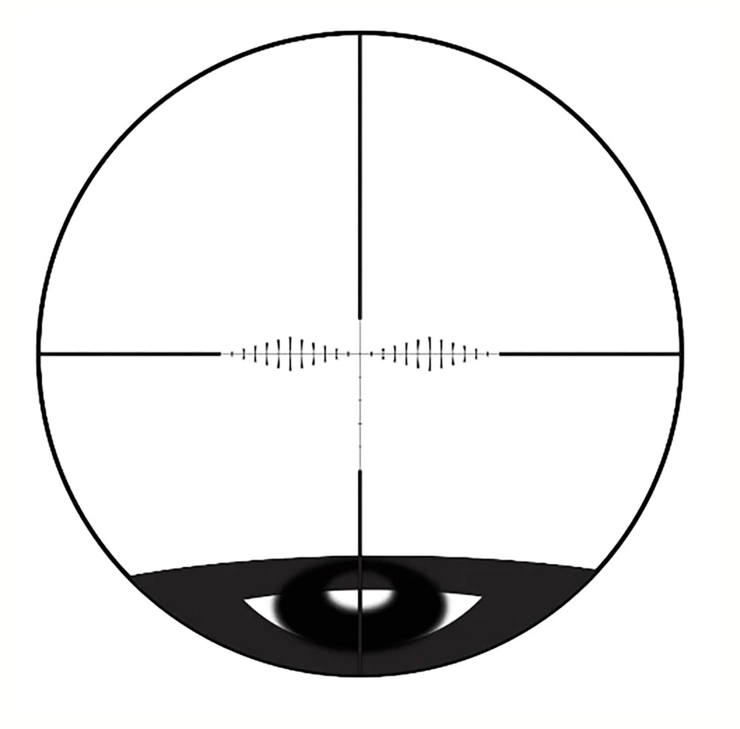 Huskemaw Optics 1016HO Tactical Hunter Black 1-6x24mm 30mm Tube Illuminated HuntSmart Reticle Huskemaw Optics 1016HO Tactical Hunter Black 1-6x24mm 30mm Tube Illuminated HuntSmart Reticle