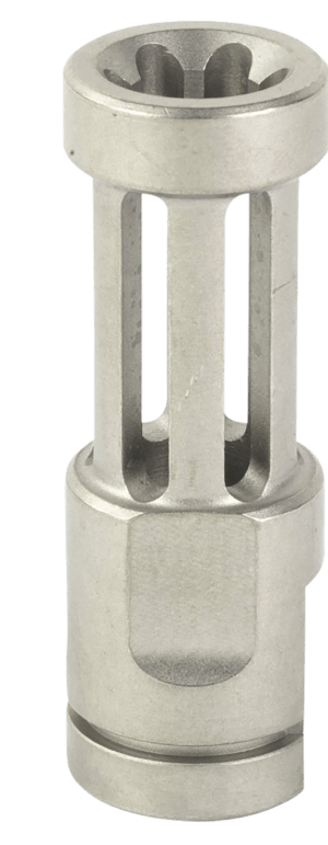 Samson 040606200 Flash Hider  Stainless Steel  Fits Ruger 10/22