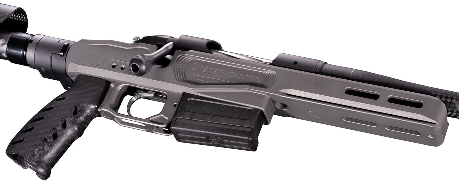 Bergara Rifles BPR36308 Premier MgMicro Lite 308 Win 5+1 18" Graphite Black Cerakote #6 Contour Threaded Barrel Graphite Black Cerakote M-LOK Receiver Adj XLR ATOM Chassis Aluminum Stock Ambidextrous - Image 2