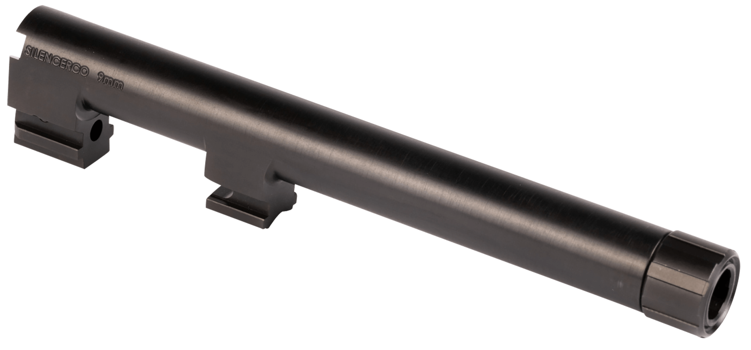 SilencerCo AC2291 Threaded Barrel 5.30″ 9mm Luger Black Nitride Stainless Steel Fits Beretta 92FS/M9 SilencerCo AC2291 Threaded Barrel 5.30″ 9mm Luger Black Nitride Stainless Steel Fits Beretta 92FS/M9