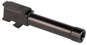 SilencerCo AC1329 Threaded Barrel 3.70″ 9mm Luger Black Nitride Stainless Steel Fits Glock 26 Gen 1-5
