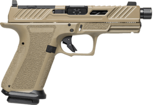 Shadow Systems SS1022 MR920 Elite Compact 9mm Luger 15+1 4″ Black Nitride Match Grade/Spiral Fluted/Threaded Barrel Flat Dark Earth Optic Cut/Serrated/Window Cut Stainless Steel Slide & Polymer Frame w/Beavertail & Picatinny Rail Shadow Systems SS1022 MR920 Elite Compact 9mm Luger 15+1 4″ Black Nitride Match Grade/Spiral Fluted/Threaded Barrel Flat Dark Earth Optic Cut/Serrated/Window Cut Stainless Steel Slide & Polymer Frame w/Beavertail & Picatinny Rail