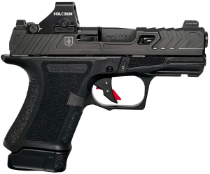 Shadow Systems SS4084H CR920 War Poet w/Optic 9mm Luger 10+1/13+1 3.40 Black Nitride Match Grade/Spiral Fluted Barrel & Optic Cut/Serrated/Window Cut Stainless Steel Slide Black Polymer Frame w/Beavertail & Picatinny Rail Features "War Poet" Engraved "