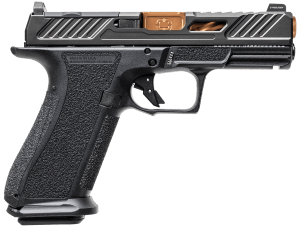 Shadow Systems SS3011 XR920 Elite 9mm Luger 10+1 4 Bronze TICN Match Grade/Spiral Fluted Barrel Black Nitride Optic Cut/Serrated/Window Cut Stainless Steel Slide Black Polymer Frame w/Beavertail & Picatinny Rail"