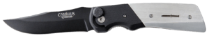 Camillus 19080 Cuda Bolt 3.75″ Folding Drop Point Plain Black AUS-8 Carbonitride Titanium Non-Stick Blade Black/Silver Aluminum/G10 Handle Includes Pocket Clip Camillus 19080 Cuda Bolt 3.75″ Folding Drop Point Plain Black AUS-8 Carbonitride Titanium Non-Stick Blade Black/Silver Aluminum/G10 Handle Includes Pocket Clip