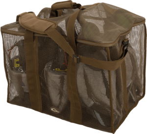 Drake Waterfowl DA370006M Decoy Bag Floater 6 Slot Motion Brown Vinyl-Coated Mesh Drake Waterfowl DA370006M Decoy Bag Floater 6 Slot Motion Brown Vinyl-Coated Mesh