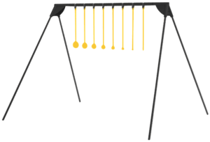 Caldwell 4002310 Challenge Target Rimfire KYL Black/Yellow AR500 Steel Standing Includes 8 Targets Caldwell 4002310 Challenge Target Rimfire KYL Black/Yellow AR500 Steel Standing Includes 8 Targets