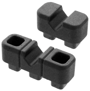Magpul MAG1367BLK DAKA Block Kit V-Block  Includes Double V-Block (2) & Triple V-Blocks (2)  Black Polypropylene  Fits Magpul DAKA Cases/Organizer Systems