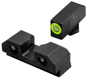 XS Sights GLR201P6G R3D 2.0 Night Sights fits Glock Black | Green Tritium Green Outline Front Sight Green Tritium Rear Sight XS Sights GLR201P6G R3D 2.0 Night Sights fits Glock Black | Green Tritium Green Outline Front Sight Green Tritium Rear Sight
