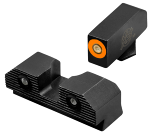 XS Sights GLR201P6N R3D 2.0 Night Sights fits Glock Black | Green Tritium Orange Outline Front Sight Green Tritium Rear Sight XS Sights GLR201P6N R3D 2.0 Night Sights fits Glock Black | Green Tritium Orange Outline Front Sight Green Tritium Rear Sight