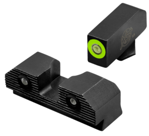 XS Sights GLR203P6G R3D 2.0 Night Sights fits Glock Black | Green Tritium Green Outline Front Sight Green Tritium Rear Sight XS Sights GLR203P6G R3D 2.0 Night Sights fits Glock Black | Green Tritium Green Outline Front Sight Green Tritium Rear Sight