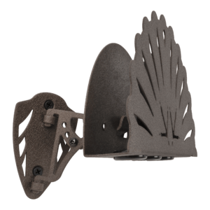 Allen 7238 EZ Mount Turkey Fan Display Wall Mount Turkey Brown Steel Includes Mounting Hardware