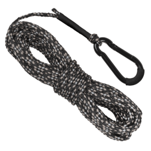 Allen 7248 Reflective Hoist Rope  Black 25′ Long