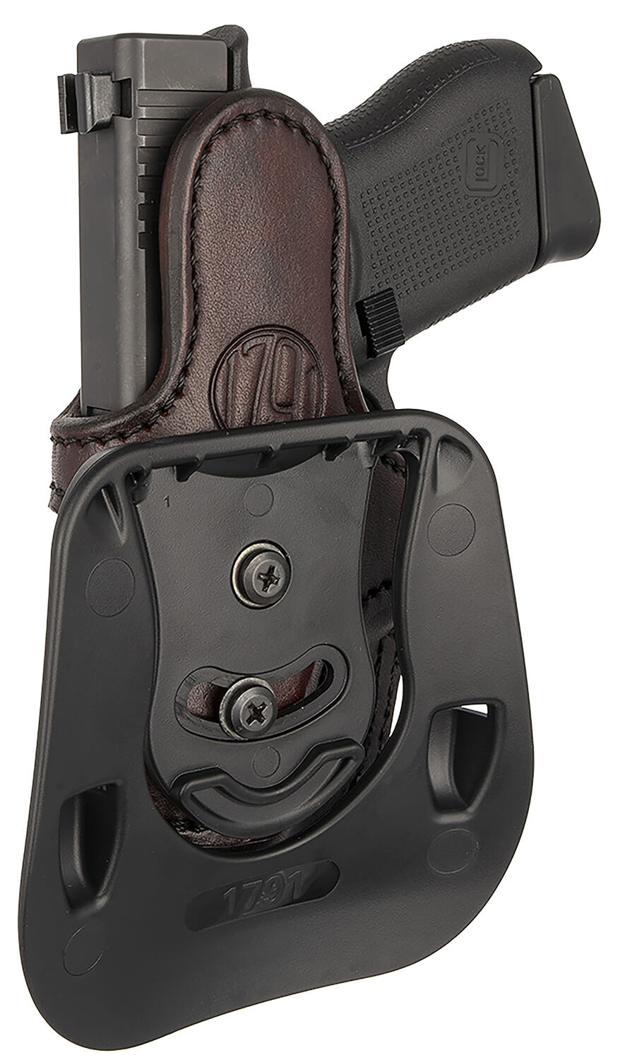 1791 Gunleather ORPDHCSBRR Optics Ready Paddle Holster C OWB Signature Brown Leather Fits 2.50-3″ Barrel Right Hand 1791 Gunleather ORPDHCSBRR Optics Ready Paddle Holster C OWB Signature Brown Leather Fits 2.50-3″ Barrel Right Hand