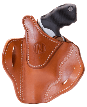 1791 Gunleather RVHX3CBRR RVHX-3 OWB Size 03 Classic Brown Leather Belt Slide Right Hand 1791 Gunleather RVHX3CBRR RVHX-3 OWB Size 03 Classic Brown Leather Belt Slide Right Hand