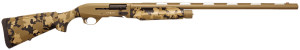 T R Imports A21228OS1 Alpha 2 12 Gauge 3" 4+1 28" Flat Dark Earth Cerakote Chrome Lined Vent Rib Barrel & Steel Receiver Old School Camo Synthetic Fixed Stock