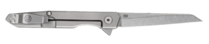Southern Grind SG08300011 Quill 3″ Folding Wharncliffe Plain Stonewashed CPM S90V Blade 4″ Stonewashed Titanium Handle Southern Grind SG08300011 Quill 3″ Folding Wharncliffe Plain Stonewashed CPM S90V Blade 4″ Stonewashed Titanium Handle