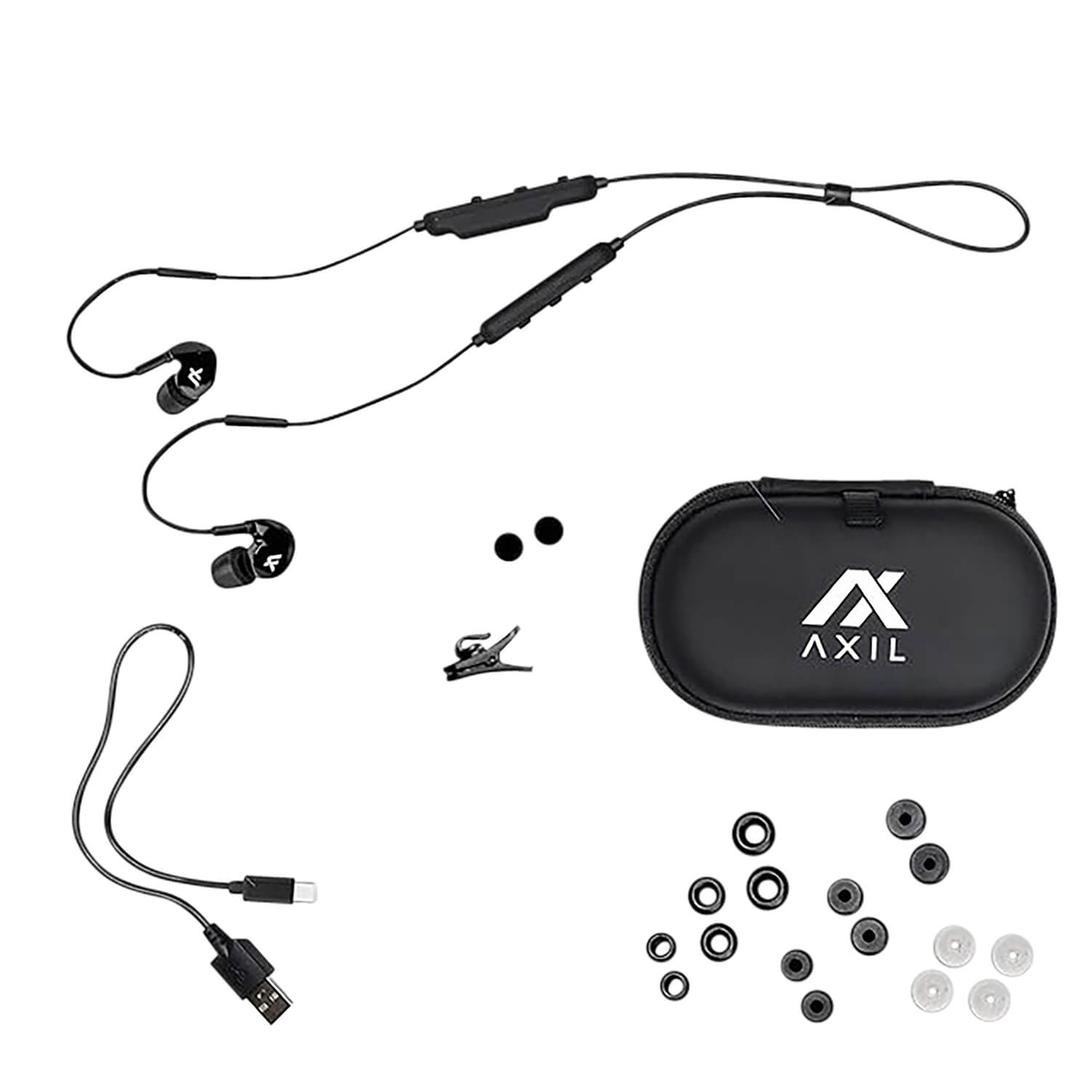 Axil LLC GSXR GS Extreme 2.0 Tactical Earbuds 19-29 dB In The Ear Black - Image 2